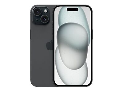 Apple iPhone 15 i färgen Black