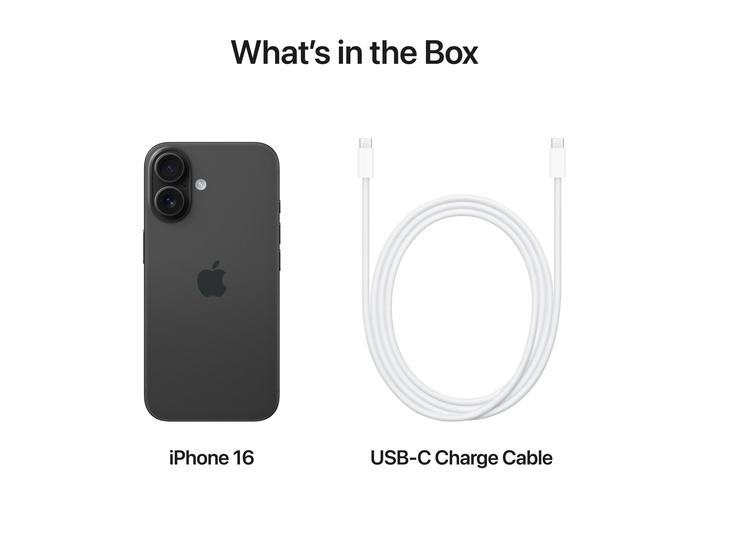 Apple iPhone 16 i färgen Black, bild 5