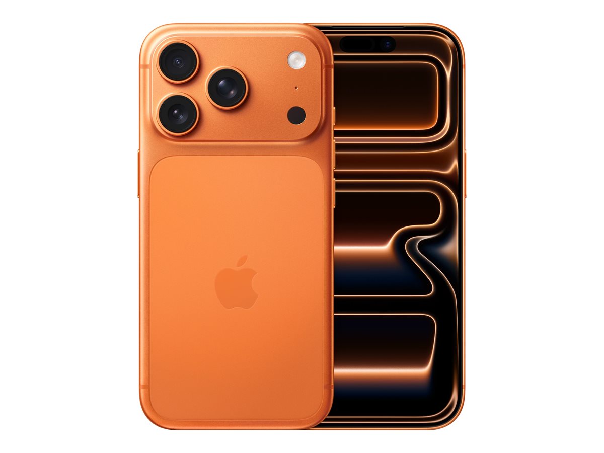 Apple iPhone 17 Pro i färgen Cosmic Orange