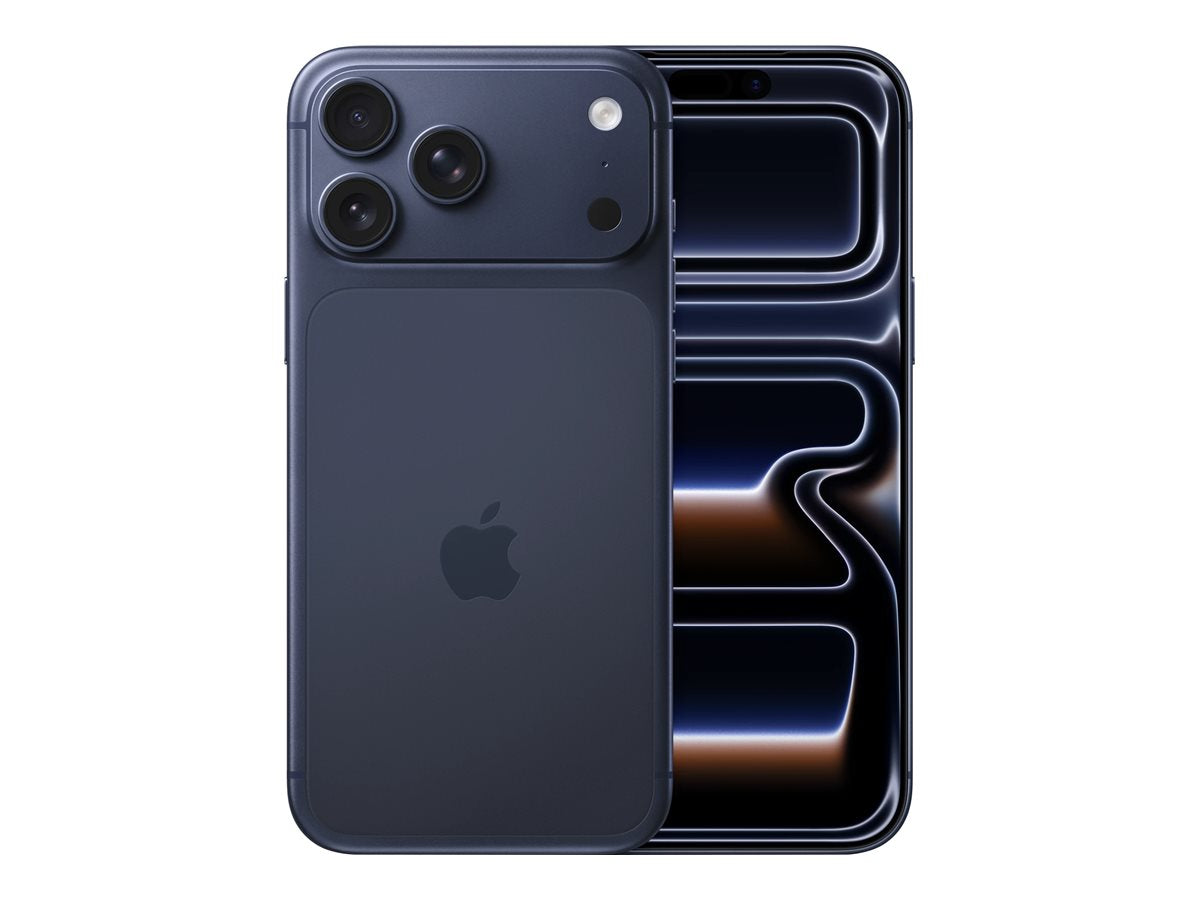 Apple iPhone 17 Pro Max i färgen Deep Blue