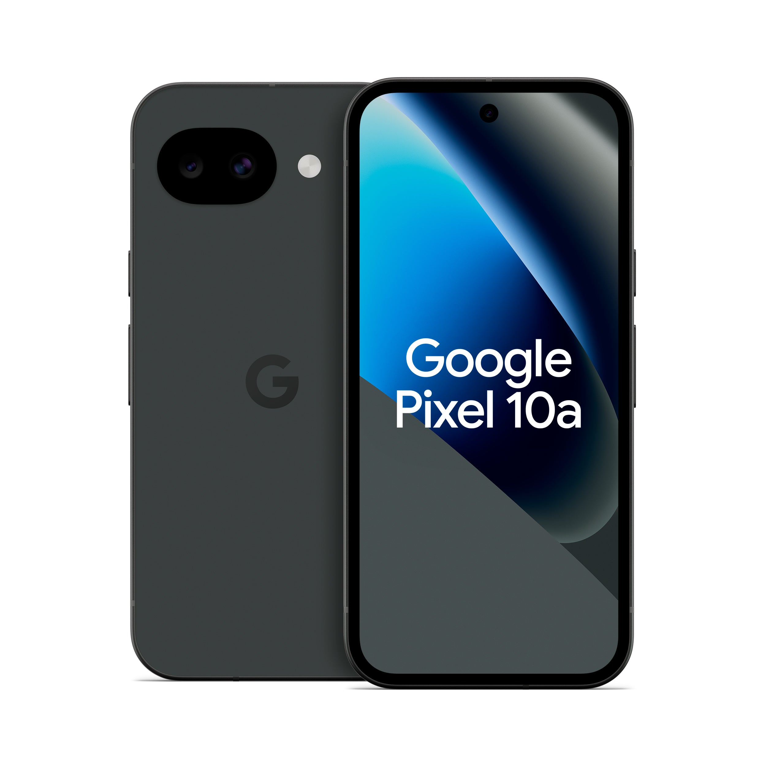 Google Pixel 10a i färgen Obsidian
