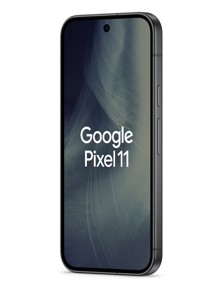 Google Pixel 11 i färgen Obsidian, bild 2