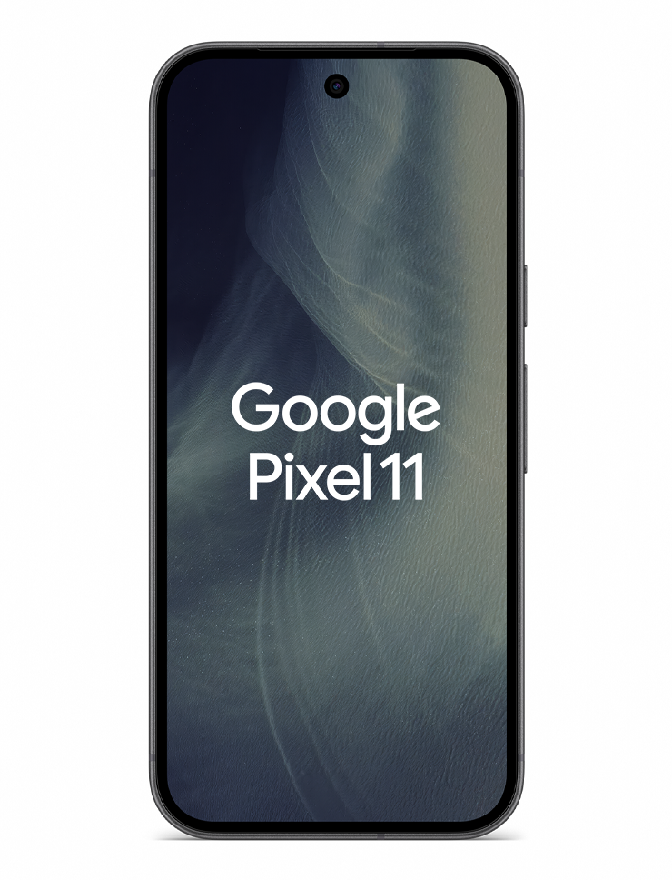 Google Pixel 11 i färgen Obsidian