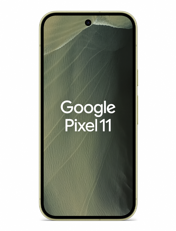 Google Pixel 11 i färgen Pistachio