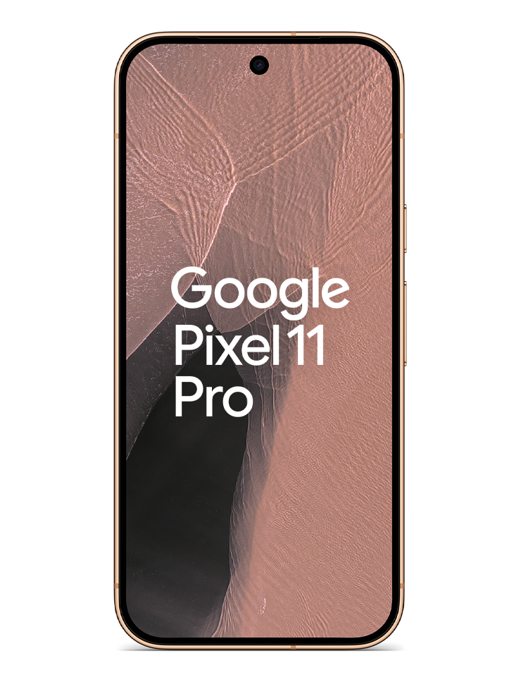 Google Pixel 11 Pro i färgen Canyon