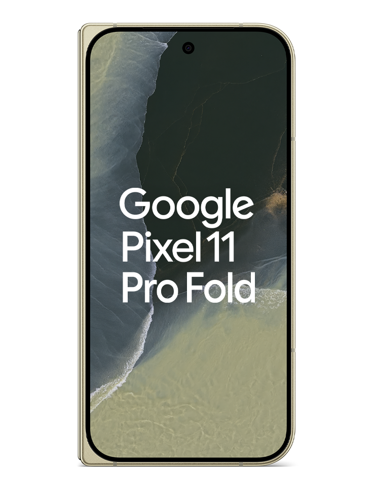 Google Pixel 11 Pro Fold i färgen Olive