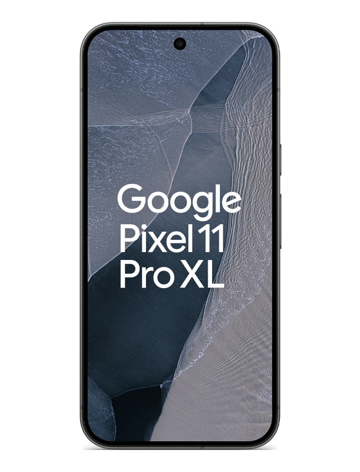 Google Pixel 11 Pro XL i färgen Obsidian