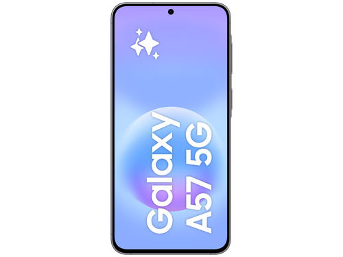 Samsung Galaxy A57 5G i färgen Awesome Grey