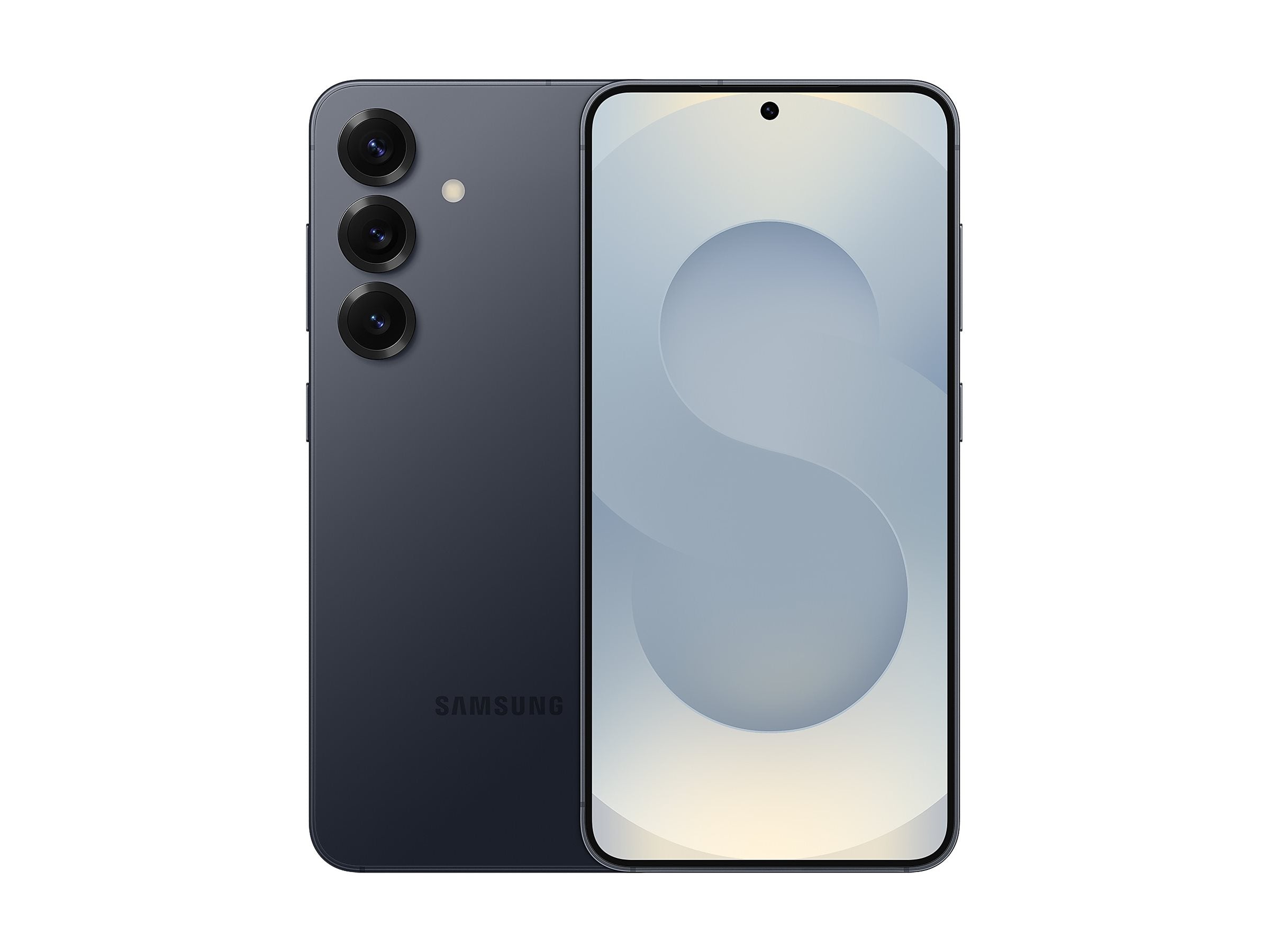 Samsung Galaxy S25 i färgen Blue Black, bild 4