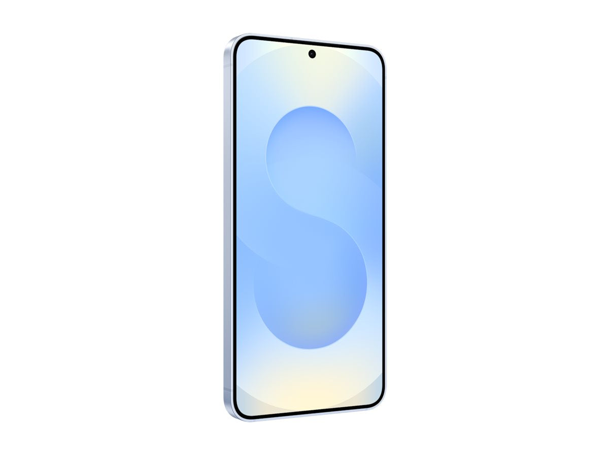Samsung Galaxy S25 i färgen Icy Blue, bild 3
