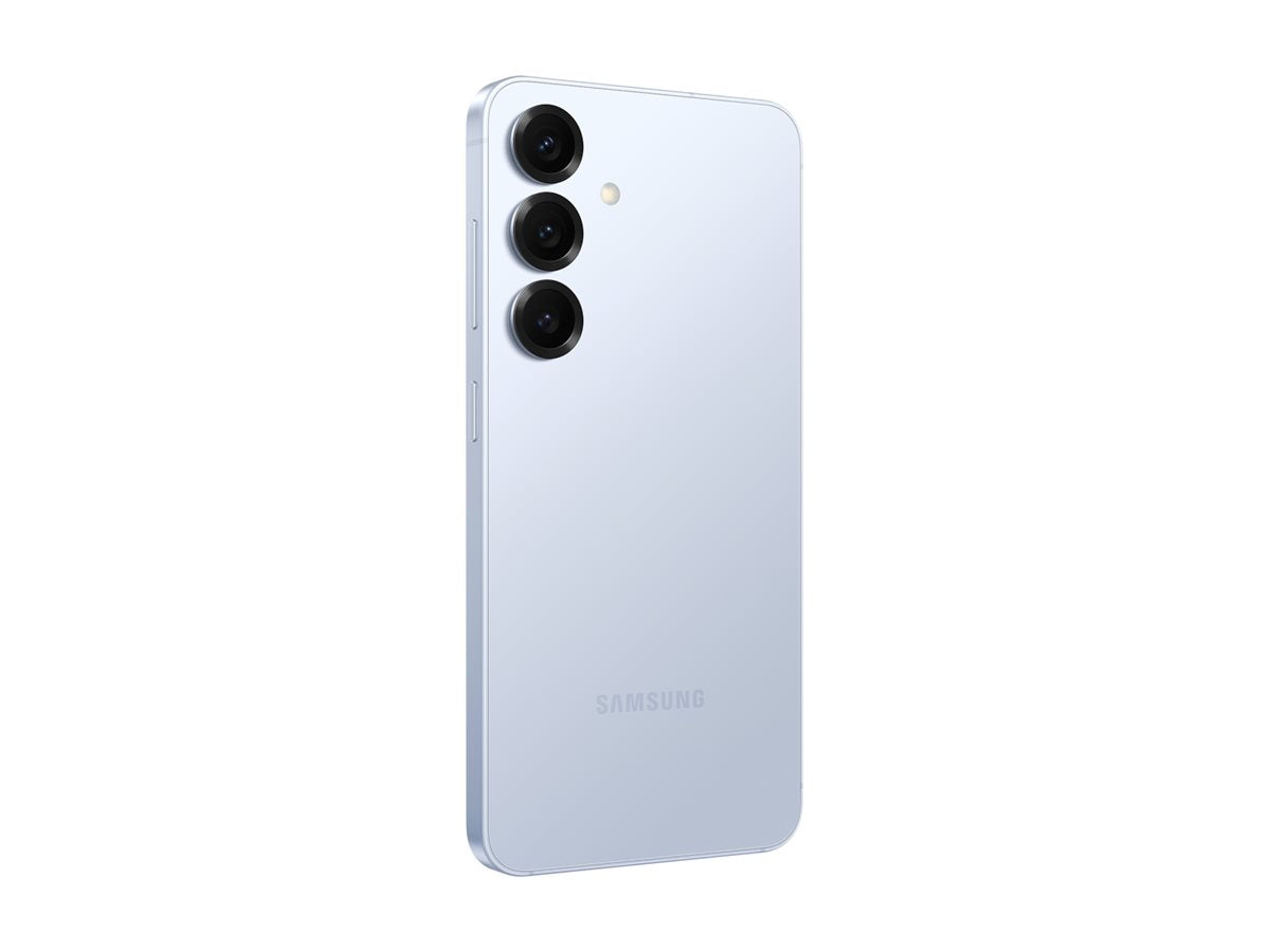 Samsung Galaxy S25 i färgen Icy Blue, bild 6