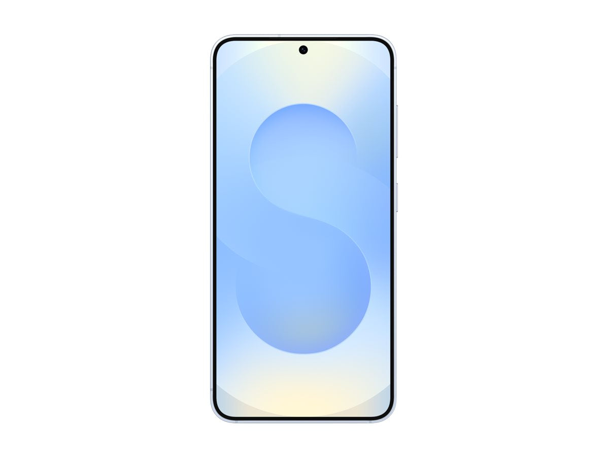 Samsung Galaxy S25 i färgen Icy Blue