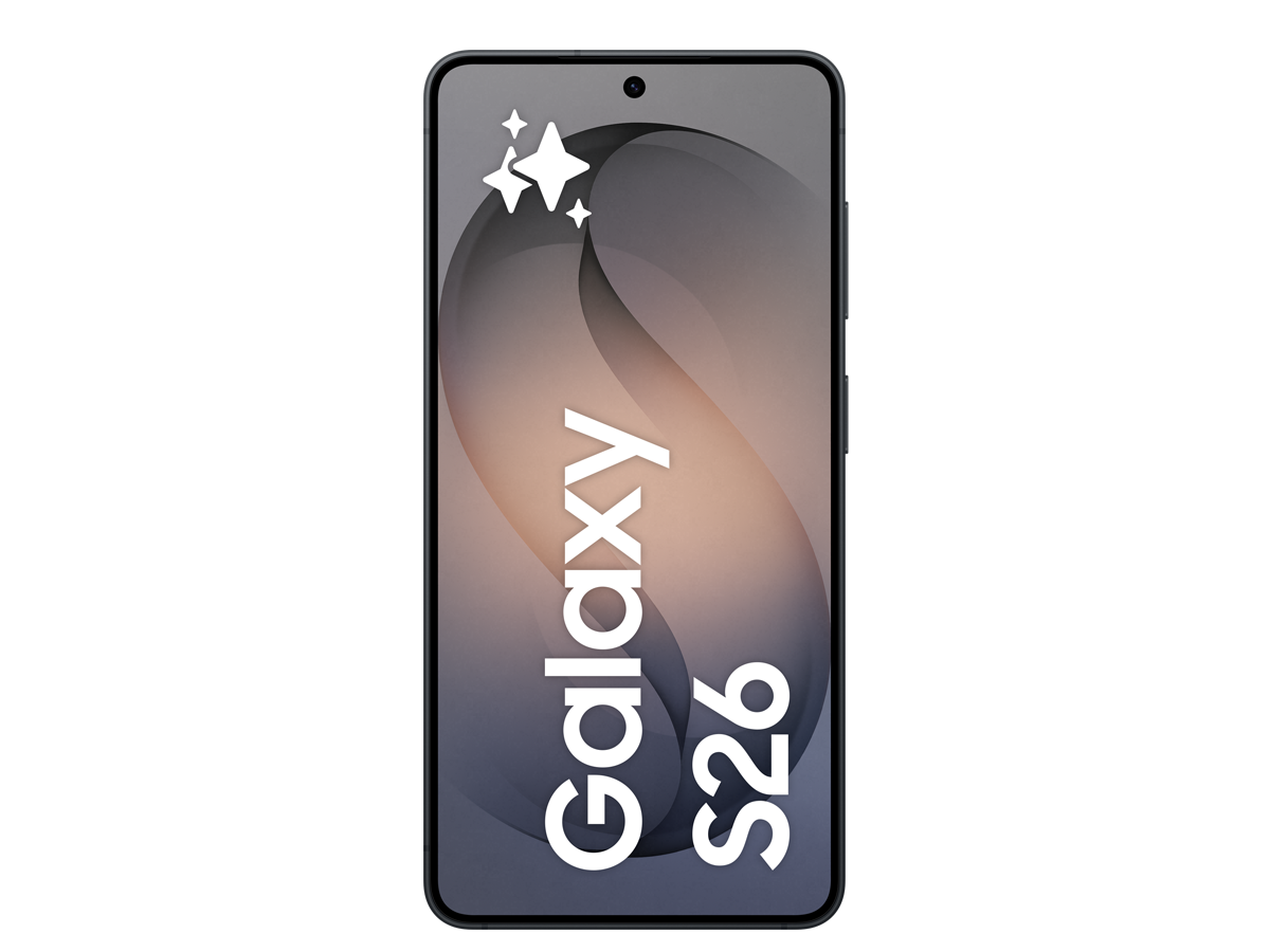 Samsung Galaxy S26 i färgen Black