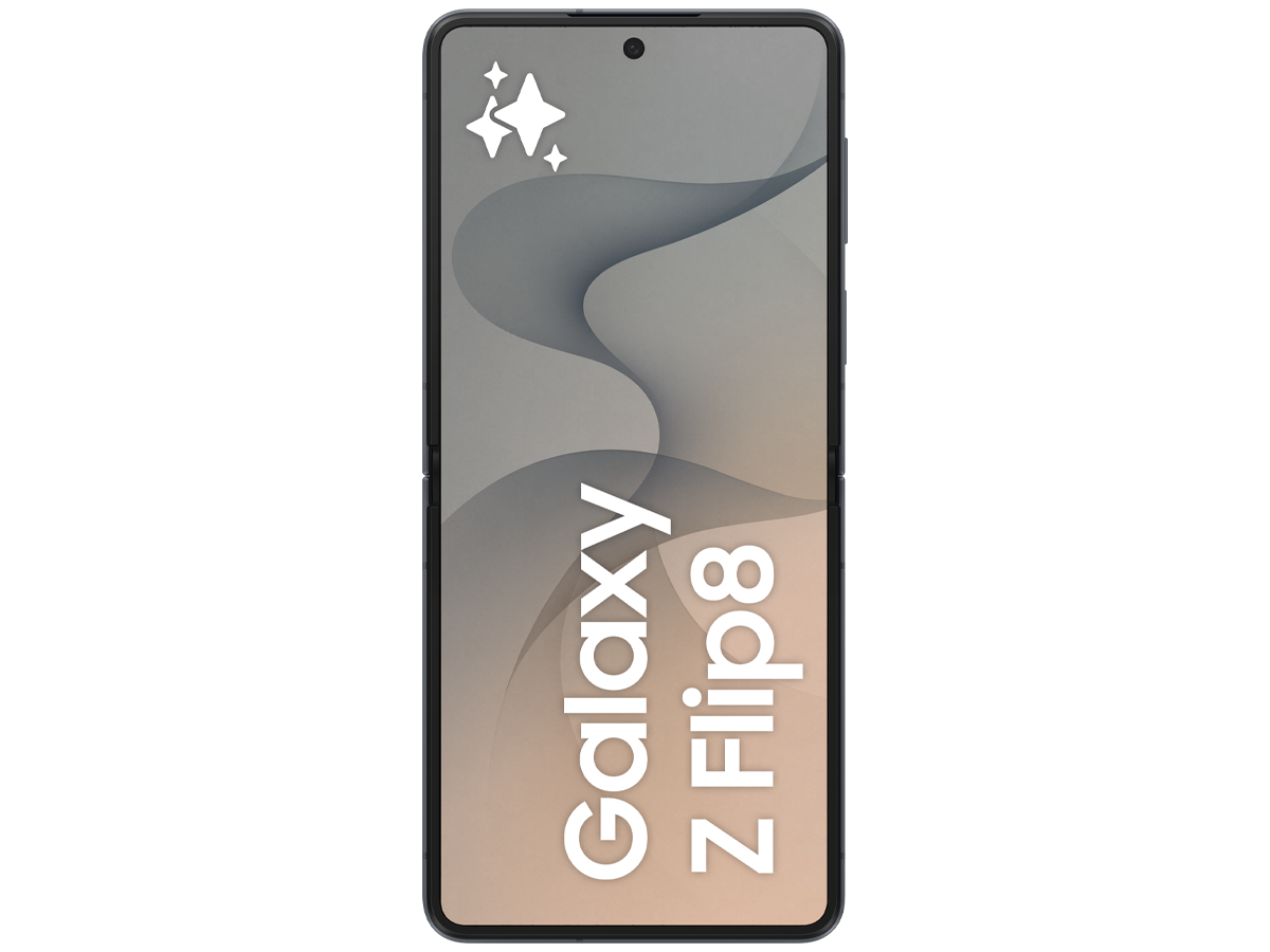 Samsung Galaxy Z Flip8 i färgen Graphite, bild 2