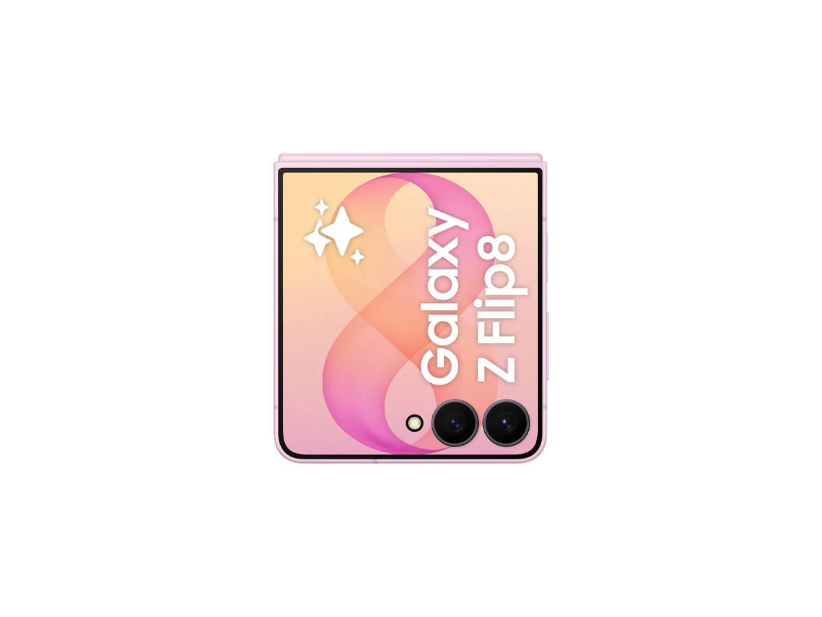 Samsung Galaxy Z Flip8 i färgen Pink, bild 2