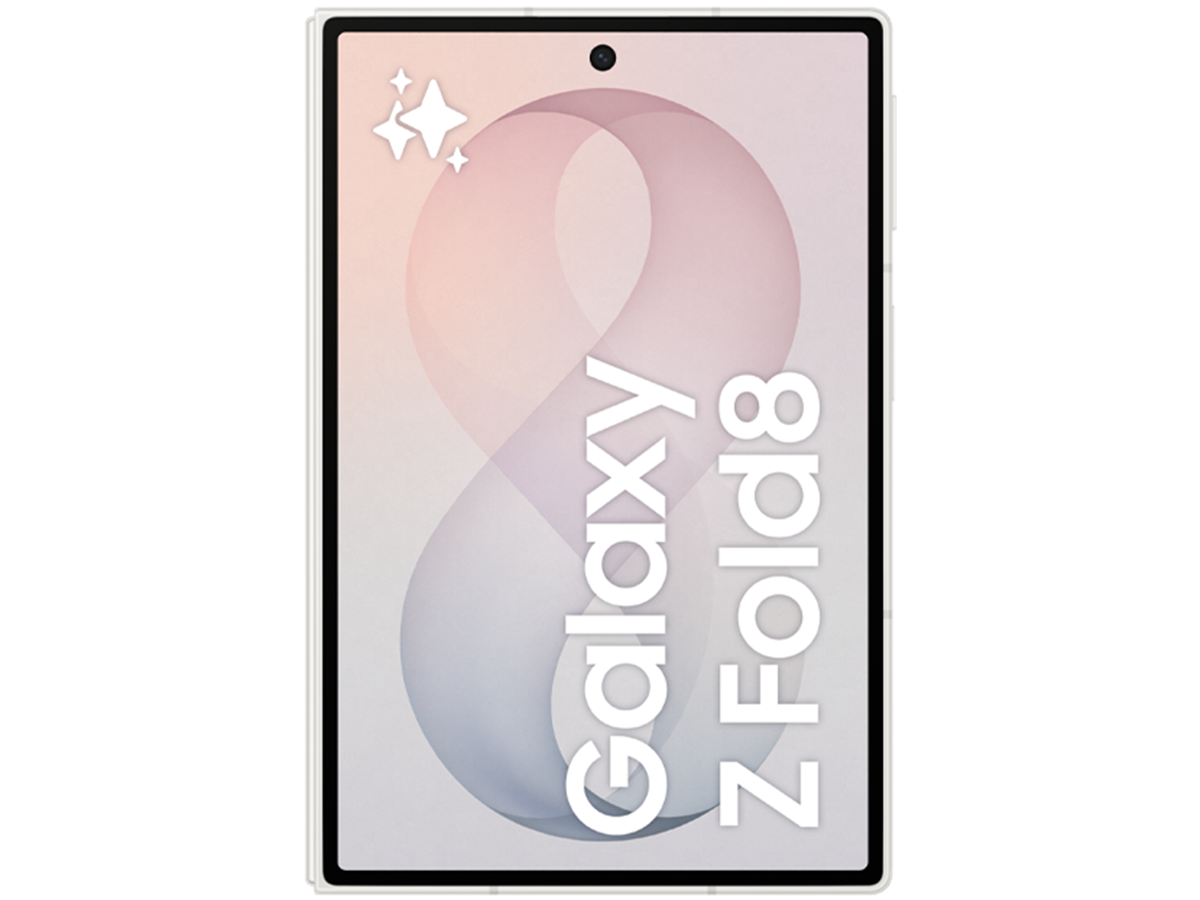 Samsung Galaxy Z Fold8 i färgen Cream