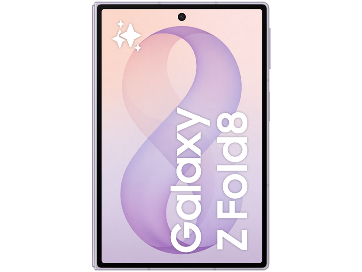Samsung Galaxy Z Fold8 i färgen Lavender